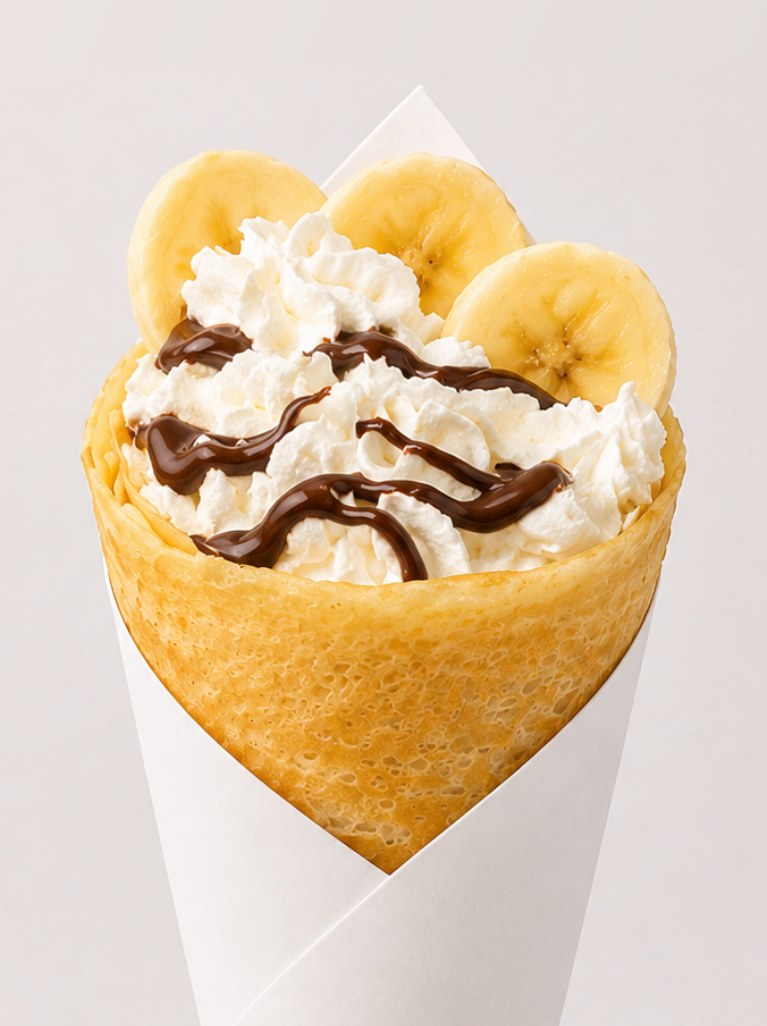 Banana & Nutella Crepe