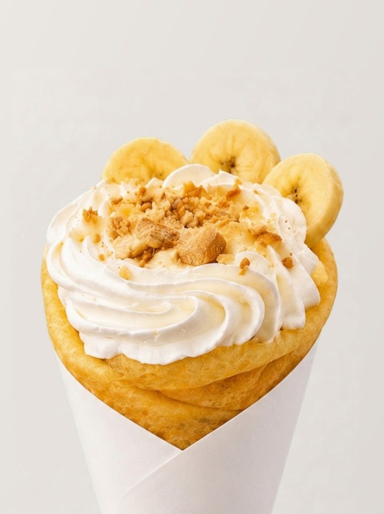 Banana Pudding Crepe