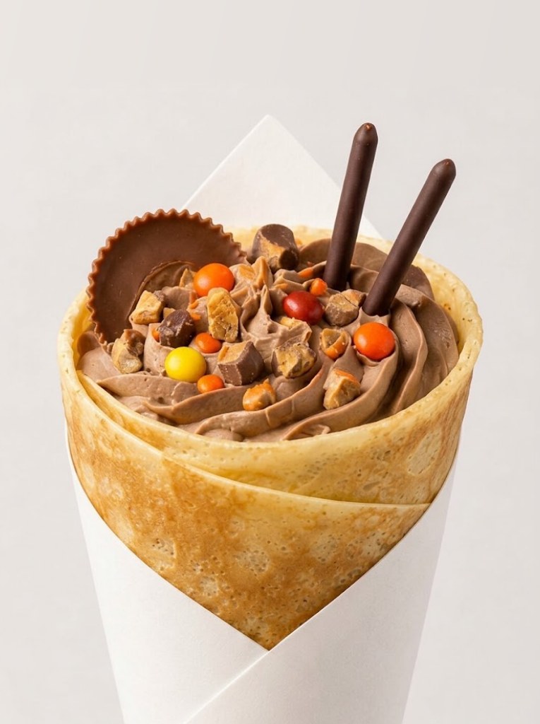 Peanut Butter Dream Crepe